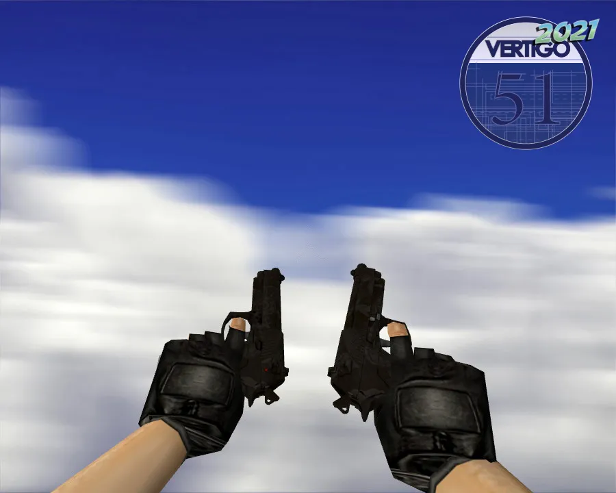 Dual Berettas Oil Change Skin - Distinct Mechanic Style for CS 1.6 - screenshot 2