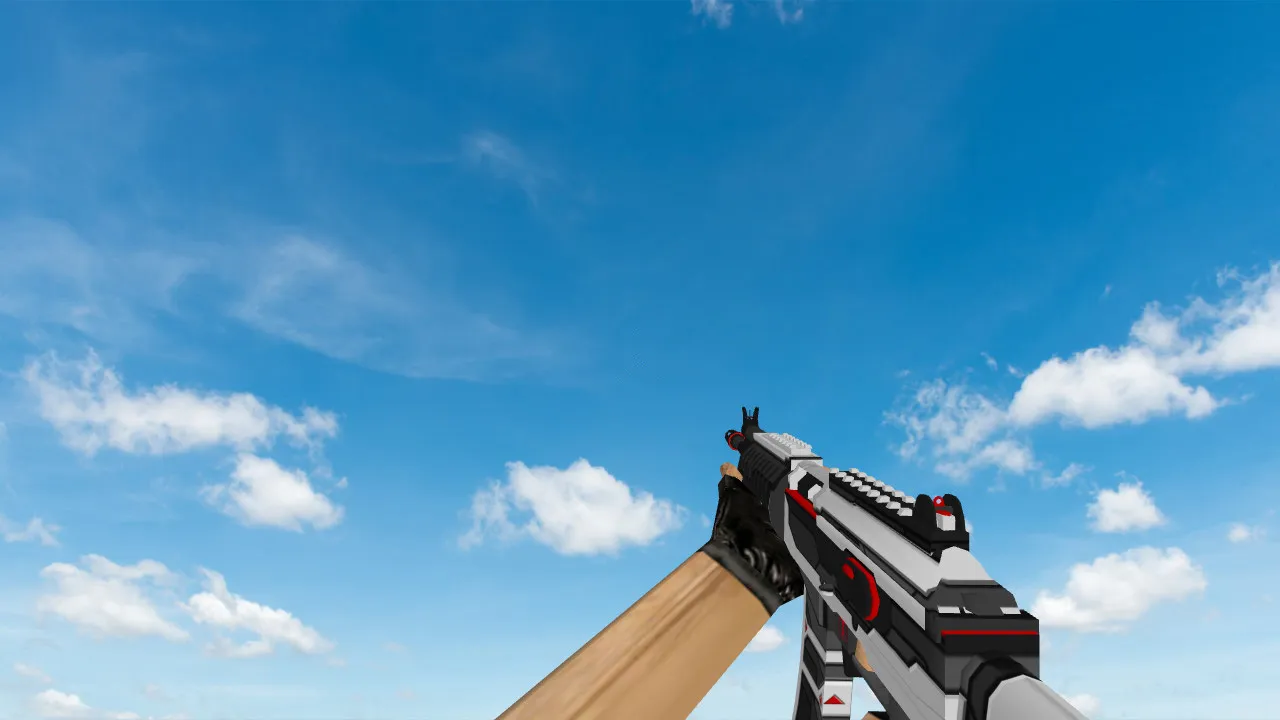 Galil Tiiptree Model for CS 1.6: Custom v_ Model with Inspect Animations and Clean Sounds - screenshot 3