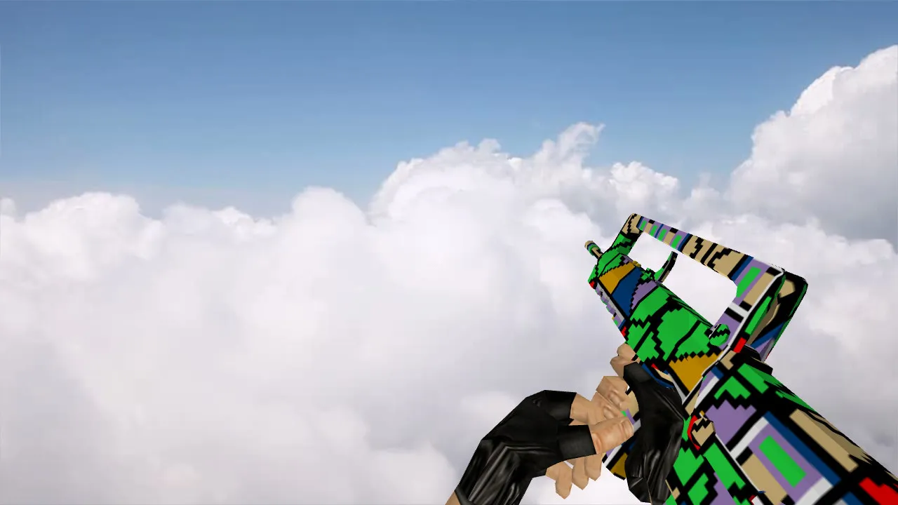 Default Famas Pixel Model for CS 1.6 - High-Quality Weapon Skin Replacement - screenshot 2