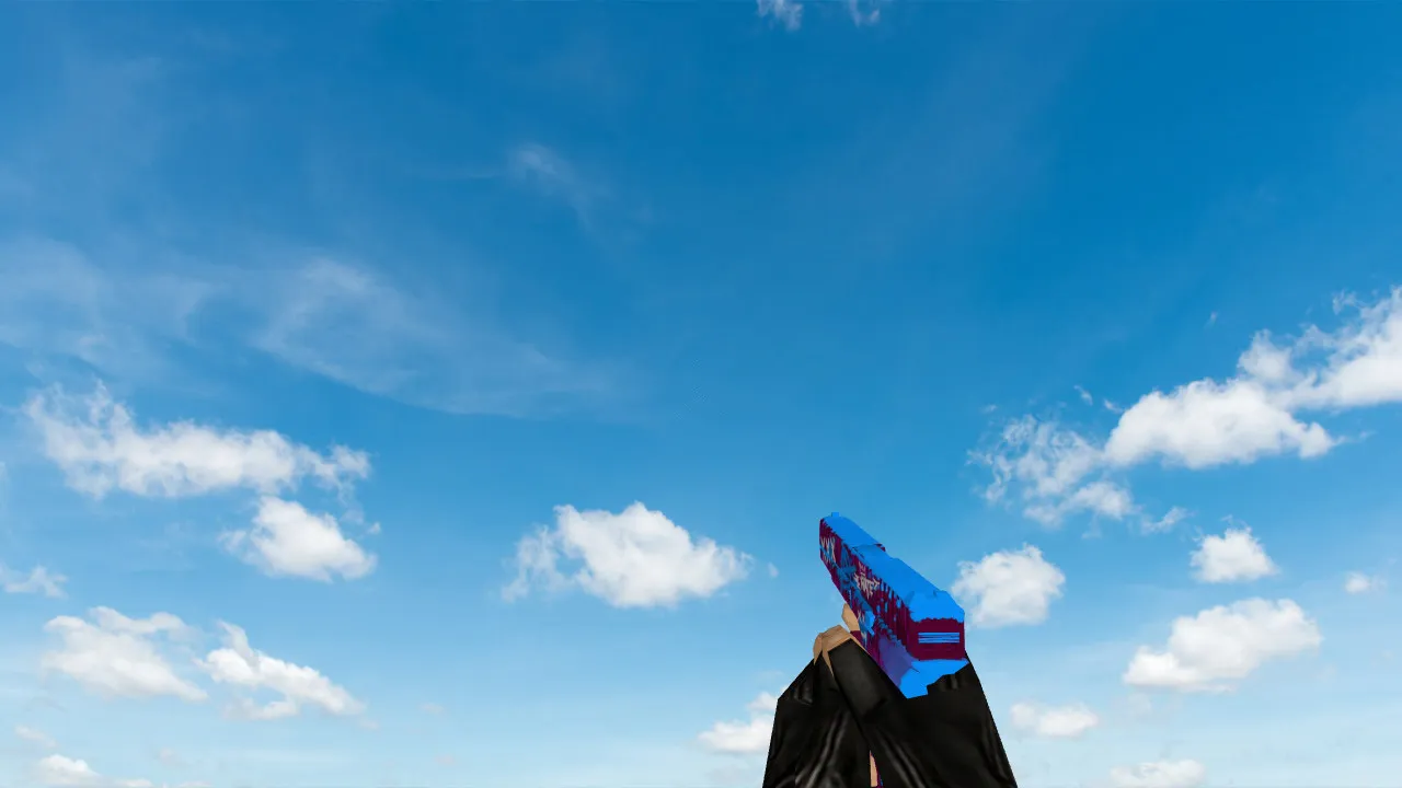 Glock Riot Model for CS 1.6: Custom Weapon Skin with HD Textures - screenshot 3