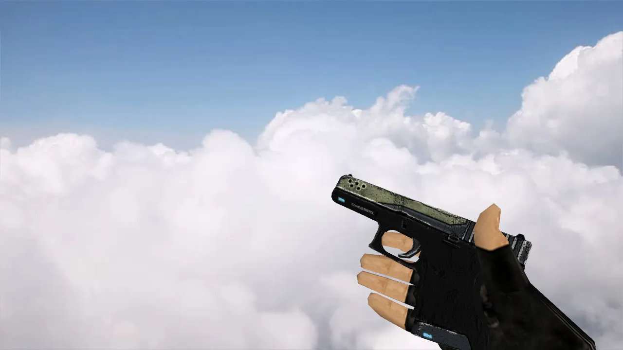 Glock Mk-II Weapon Model for CS 1.6 - Improved Accuracy and Visibility - screenshot 1