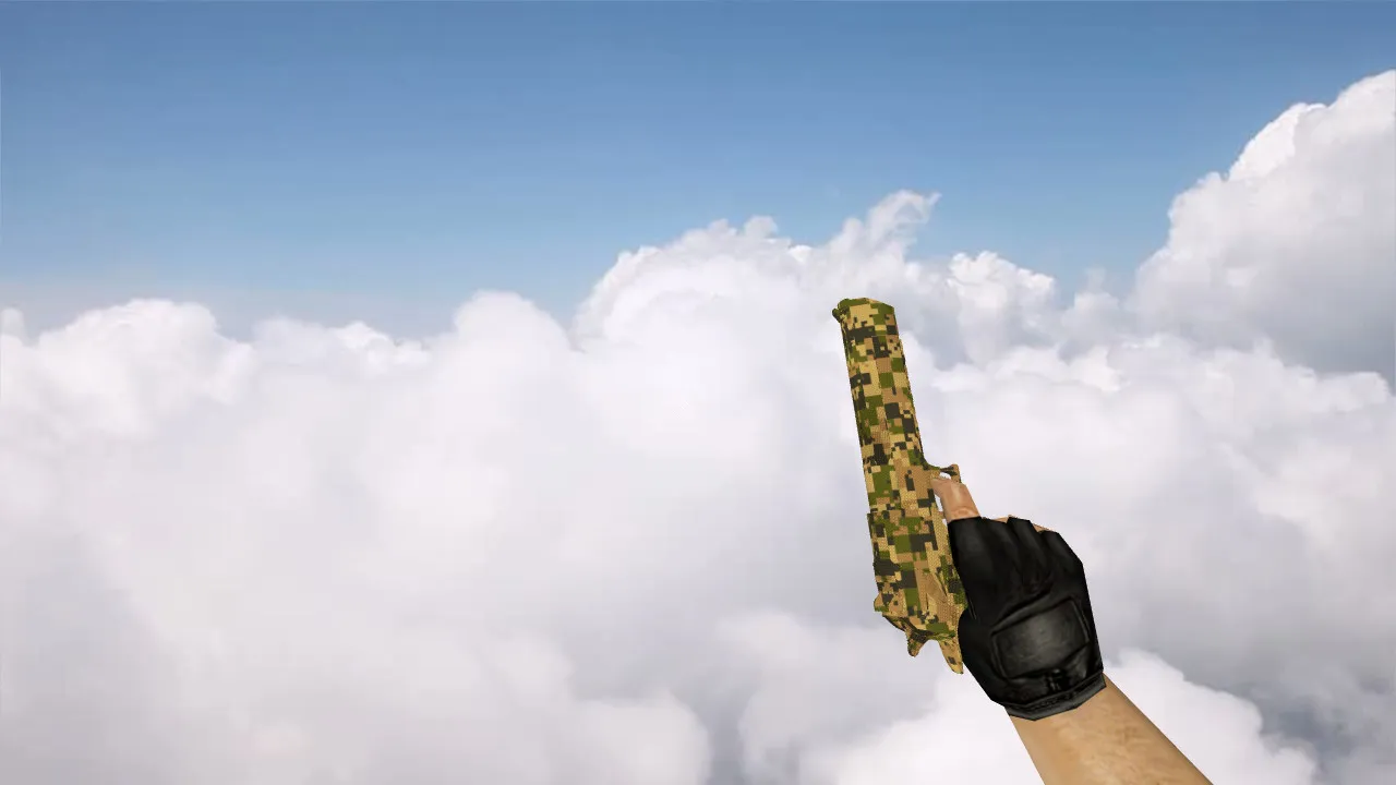 Deagle Peony Model for CS 1.6 – High-Quality Textures and Unique Style - screenshot 2