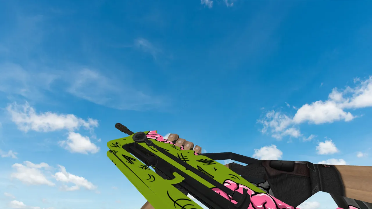 Famas Brainfreak Model for Counter-Strike 1.6 - HD Textures, Custom Sounds, and Inspect Animations - screenshot 2