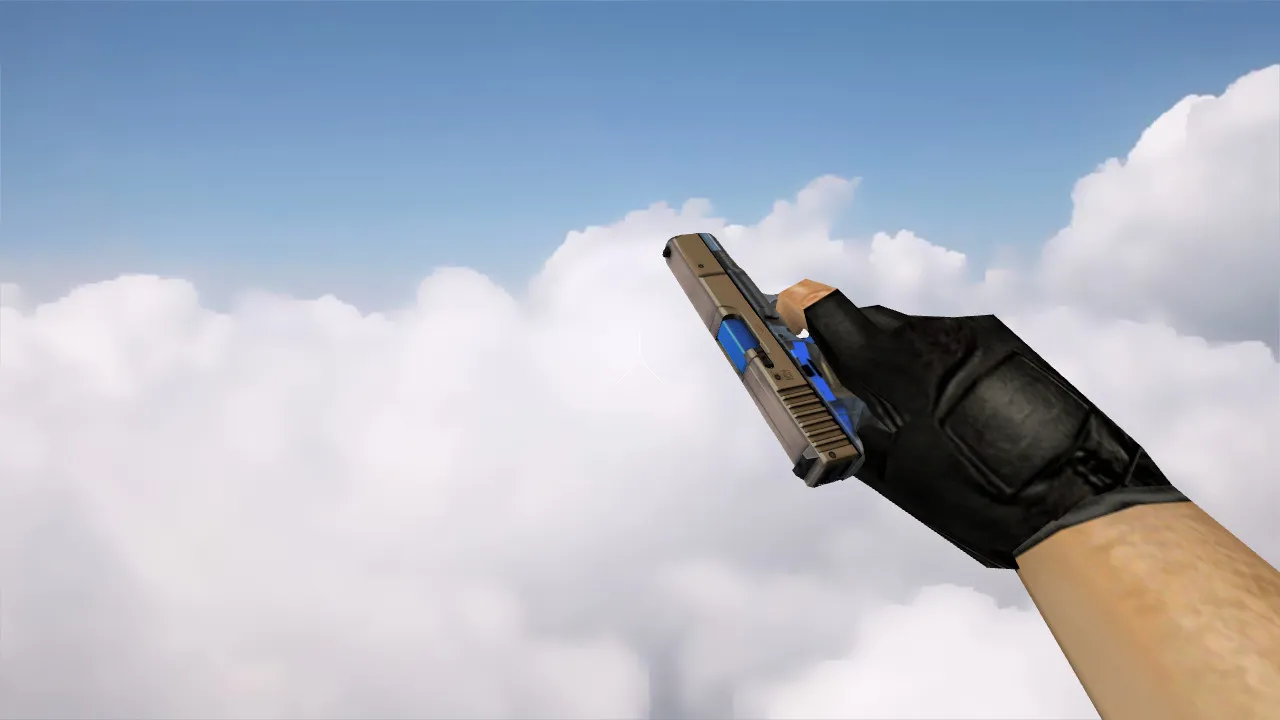 Glock-18 Transparent Polymer Skin for CS 1.6 - Custom Weapon Model - screenshot 2