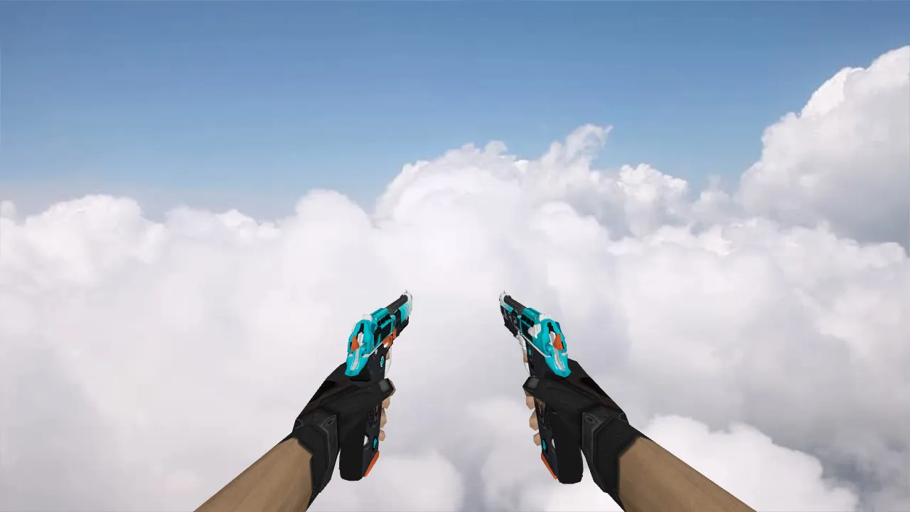 Counter-Strike 1.6 Dual Berettas Trigger Happy Model - screenshot 3