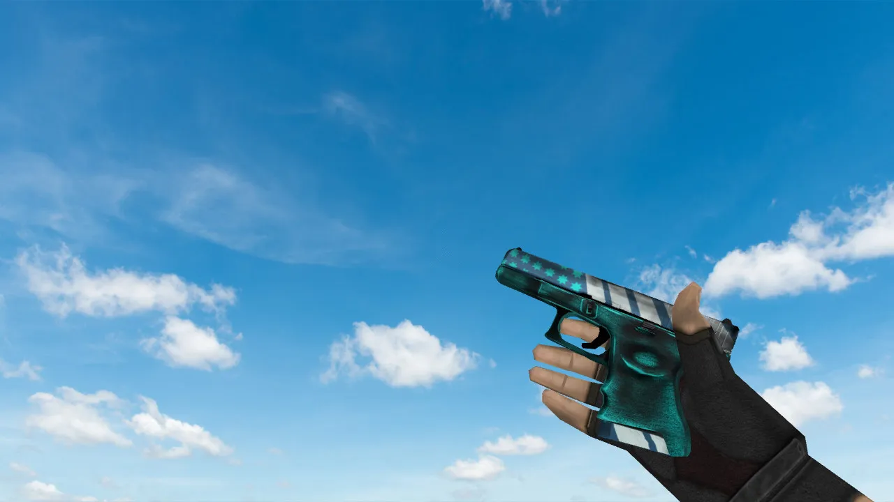 Glock 55 Custom Model for CS 1.6 - HD Weapon Replacement with High-Quality Textures - screenshot 1