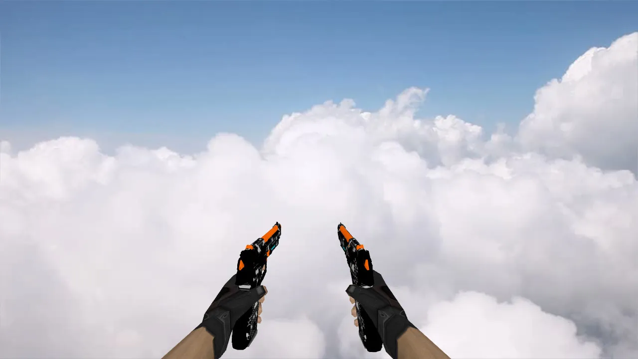 Dual Berettas Next Technology Model for CS 1.6 - Detailed Weapon Upgrade - screenshot 3