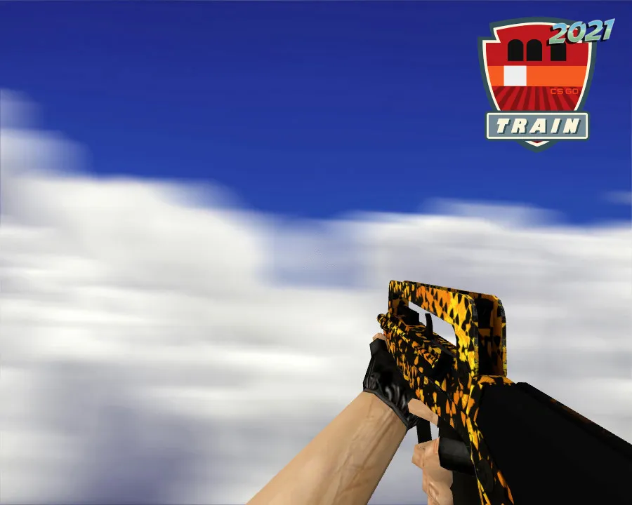 FAMAS Meltdown Skin for CS 1.6 - Unique Weapon Model with Metallic Textures - screenshot 3
