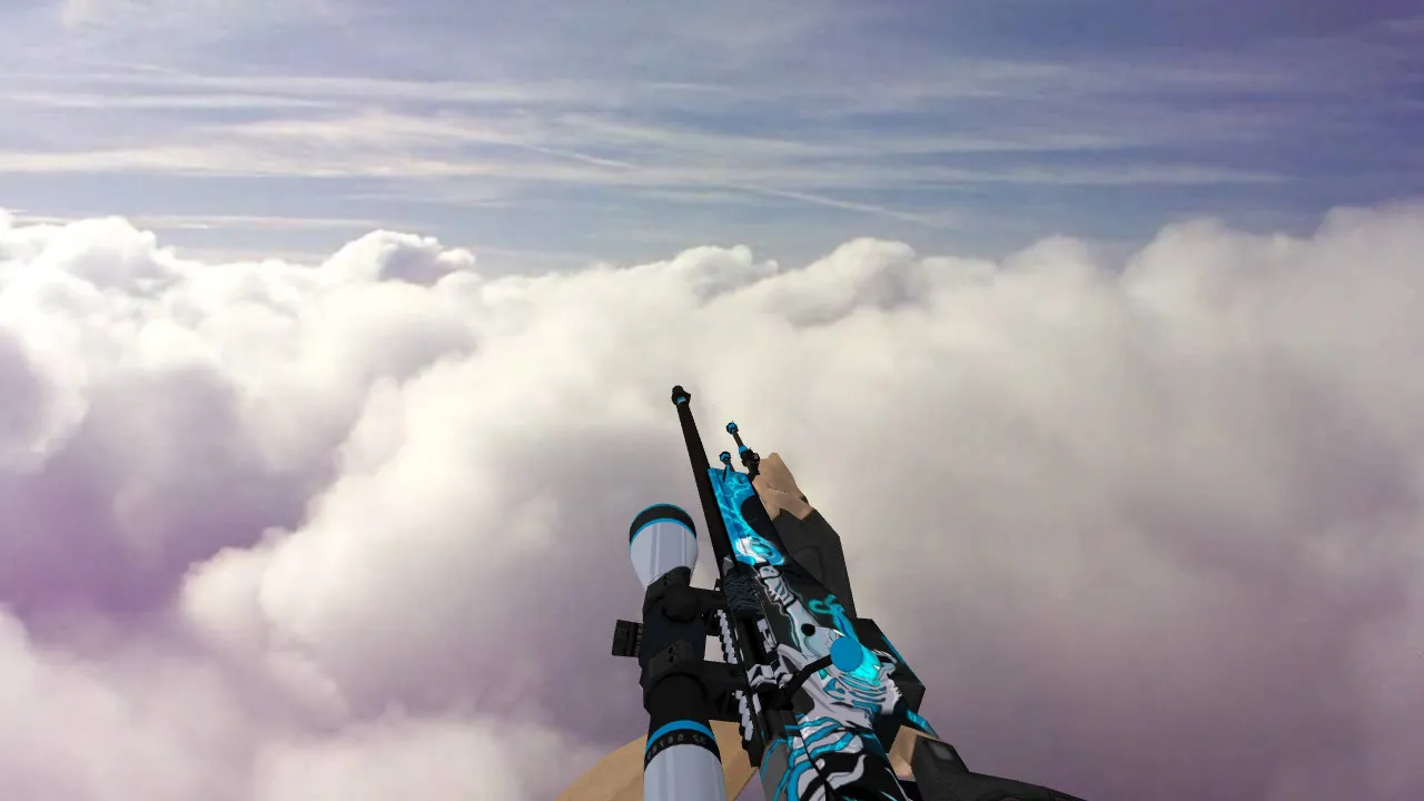 AWP Warworg Custom Model for Counter-Strike 1.6 - Unique Sniper Skin with HD Textures - screenshot 2