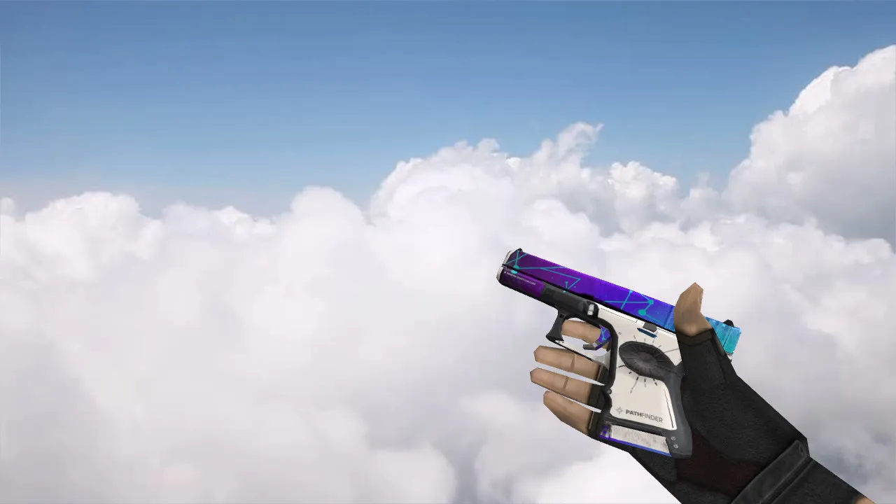 Glock Pathfinder Model for CS 1.6 - Distinctive Weapon Skin with HD Textures - screenshot 1