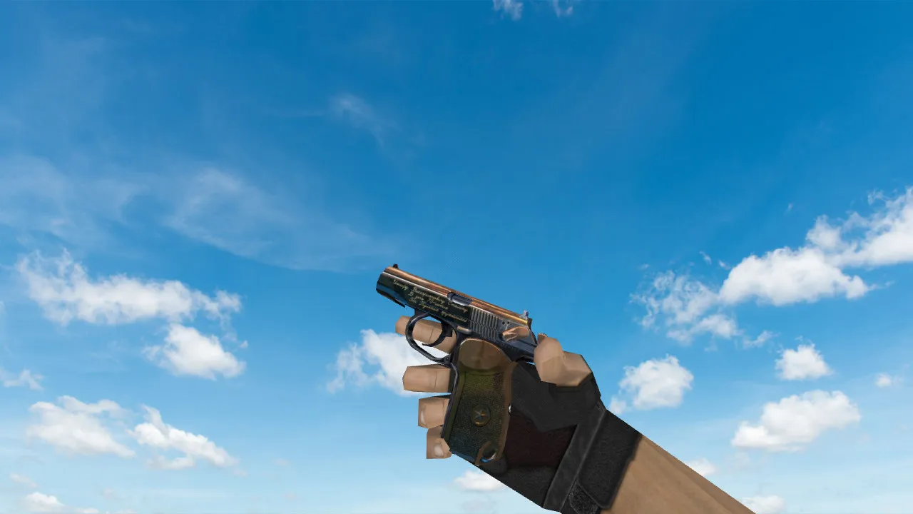 Makarov Stalin Glock Model for CS 1.6: Detailed v_Model Upgrade with Custom Sounds - screenshot 1