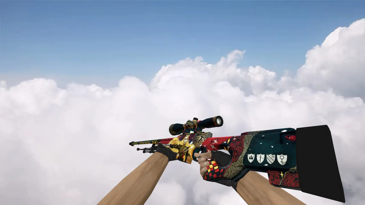 AWP Empress Model for CS 1.6: HD Textures and Fluid Animations - screenshot 1