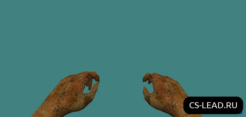 Necrofago Remake Zombie Hand Model for CS 1.6 Zombie Plague Mod - screenshot 1