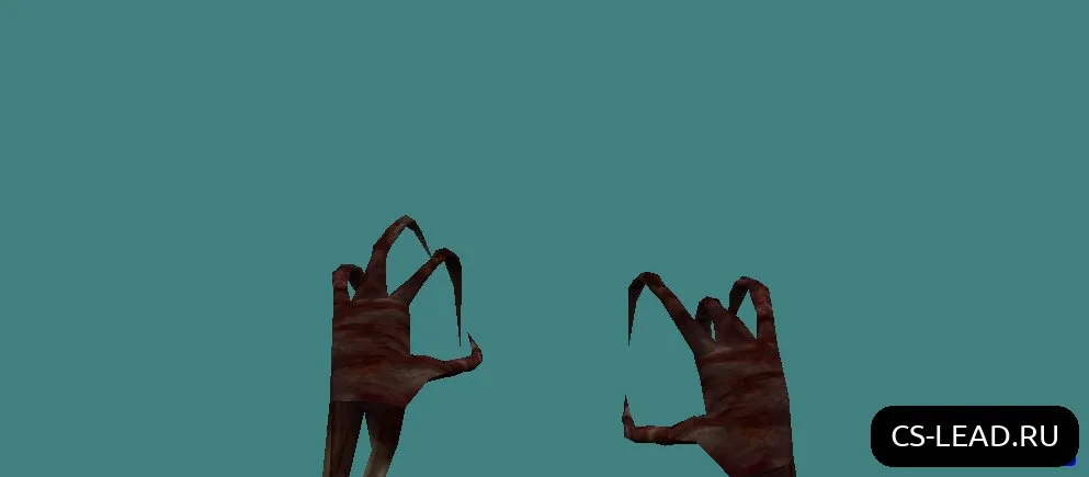 Raptor Zombie Hand Model for CS 1.6 Zombie Plague Mod - screenshot 1
