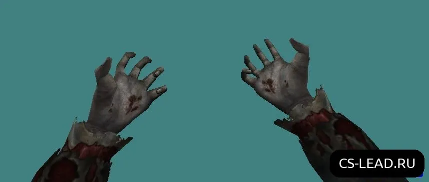 Zombie Plague CS 1.6: Grandma Zombie Hand Model with v_ p_ w_ Files and Inspection Animation - screenshot 1