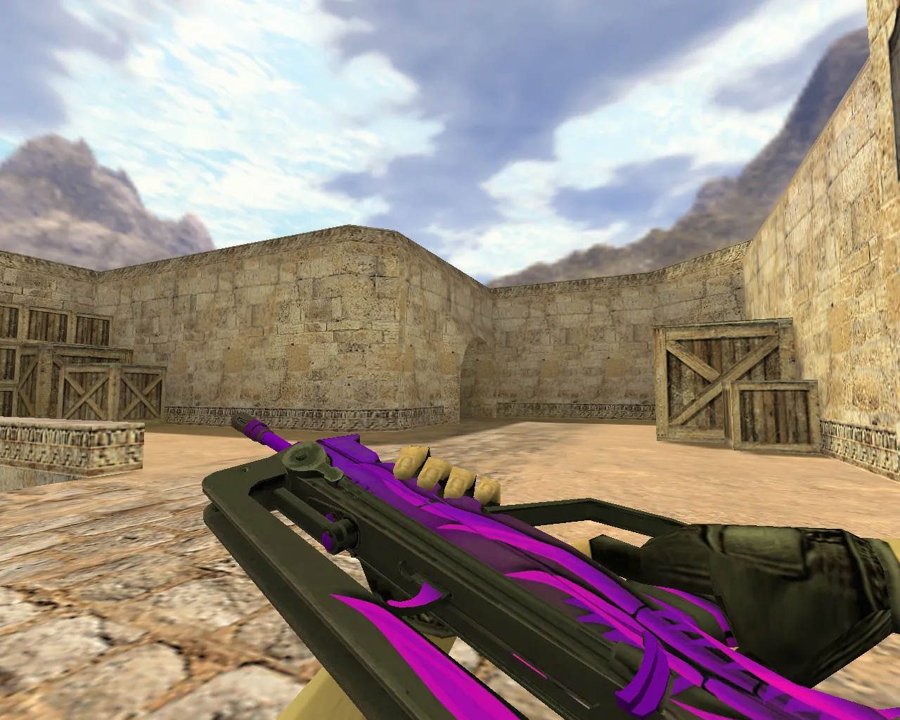 Famas Carthage Model for CS 1.6 - Custom Weapon Skin with HD Textures - screenshot 2