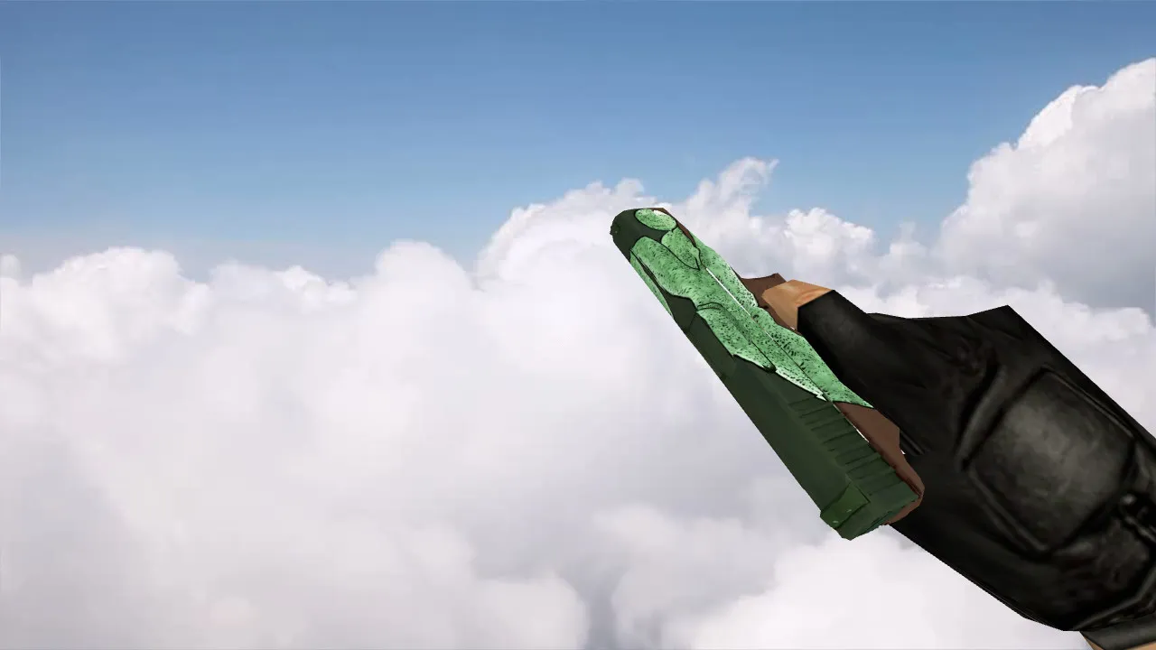 Glock Pea Shooter Model for CS 1.6 - HD Textures and Realistic Animations - screenshot 2