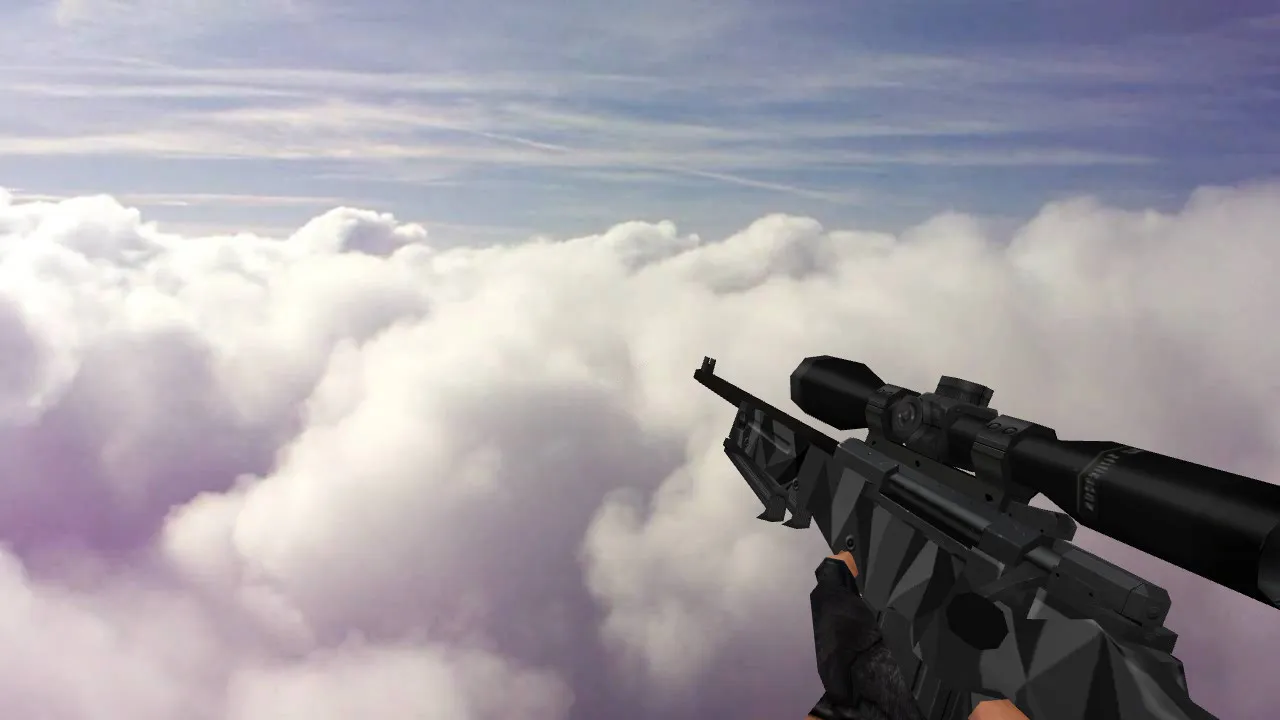 Standard AWP Graphite Model for CS 1.6 - Precision Weapon Upgrade - screenshot 2