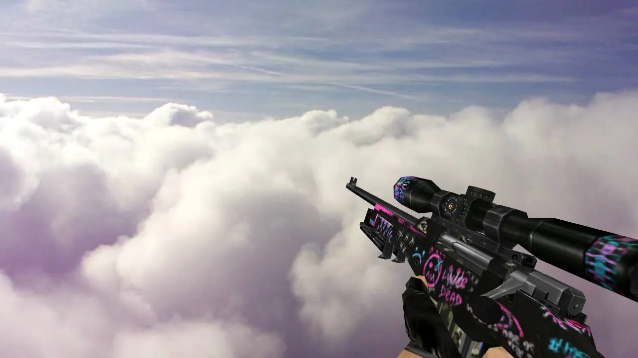 AWP Feverish Dreams Standard Model for CS 1.6 - HD Textures and Custom Sounds - screenshot 2