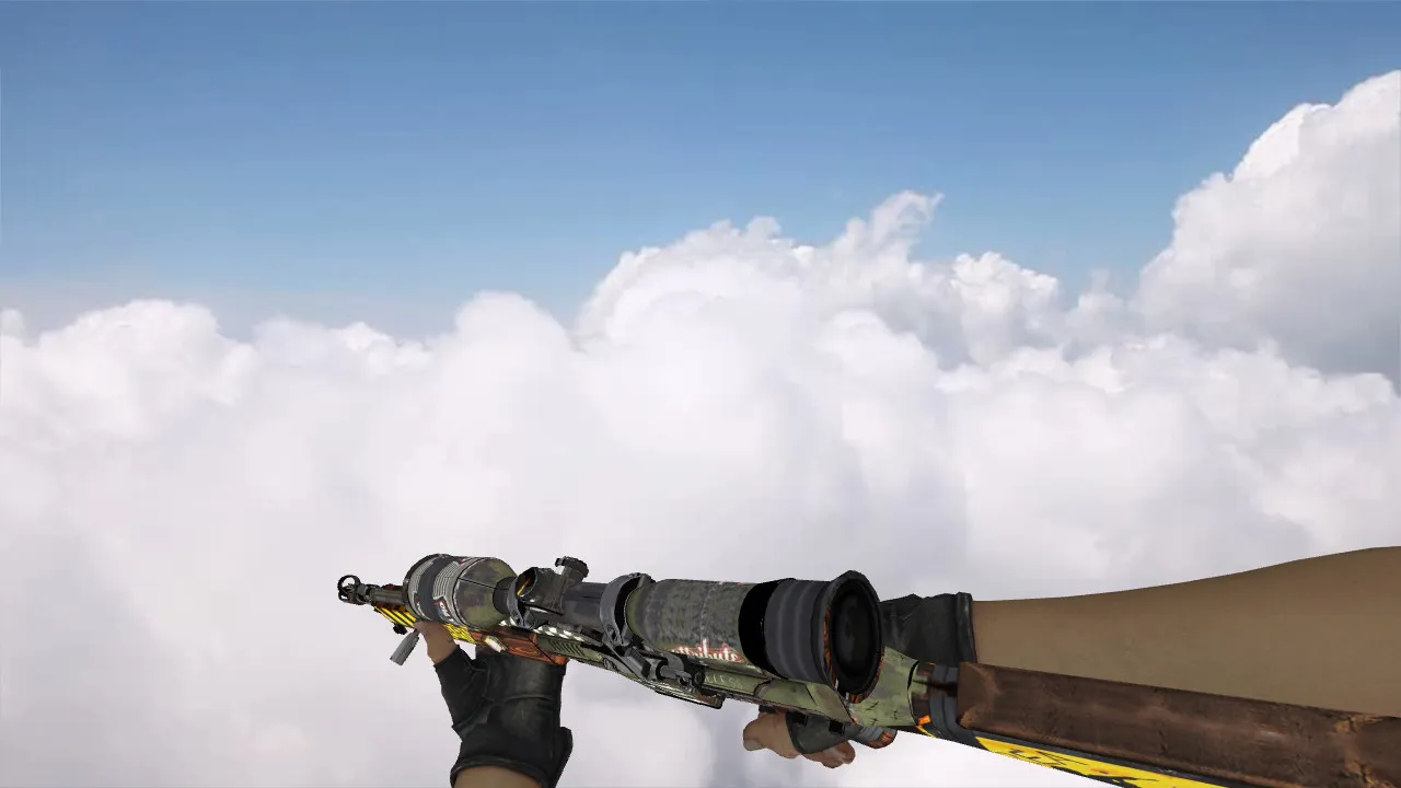 G3SG1 Savage Model for CS 1.6 – Unique Weapon Skin with HD Textures - screenshot 2