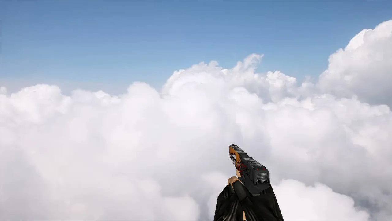 Glock Piggy Model for Counter-Strike 1.6 - Unique Skin with Custom Sounds and HD Textures - screenshot 3