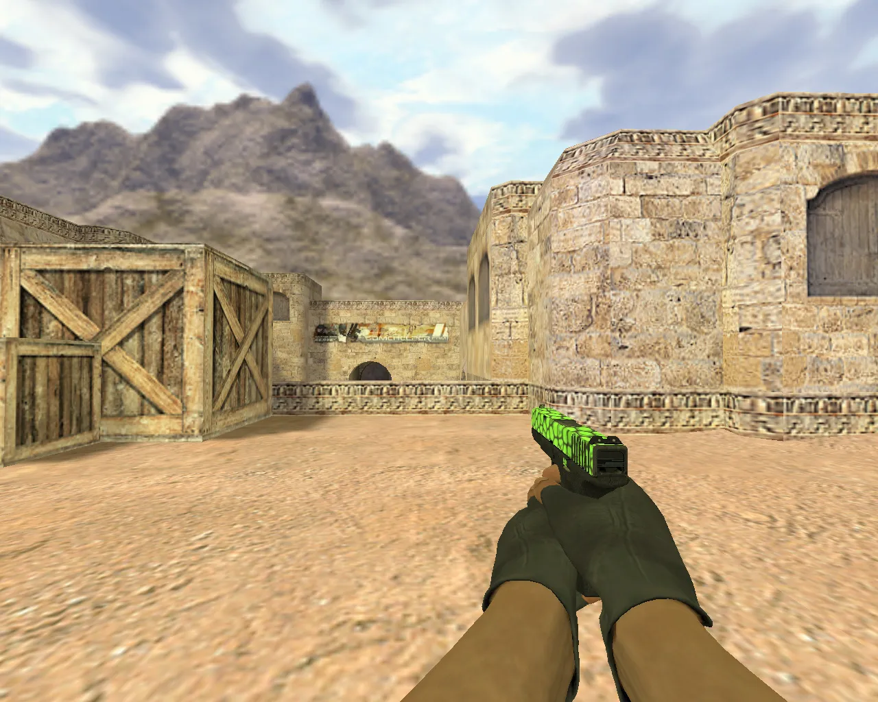 Glock Turtle Model for CS 1.6 - Custom Textures, Sounds, and Smooth Animations - screenshot 2