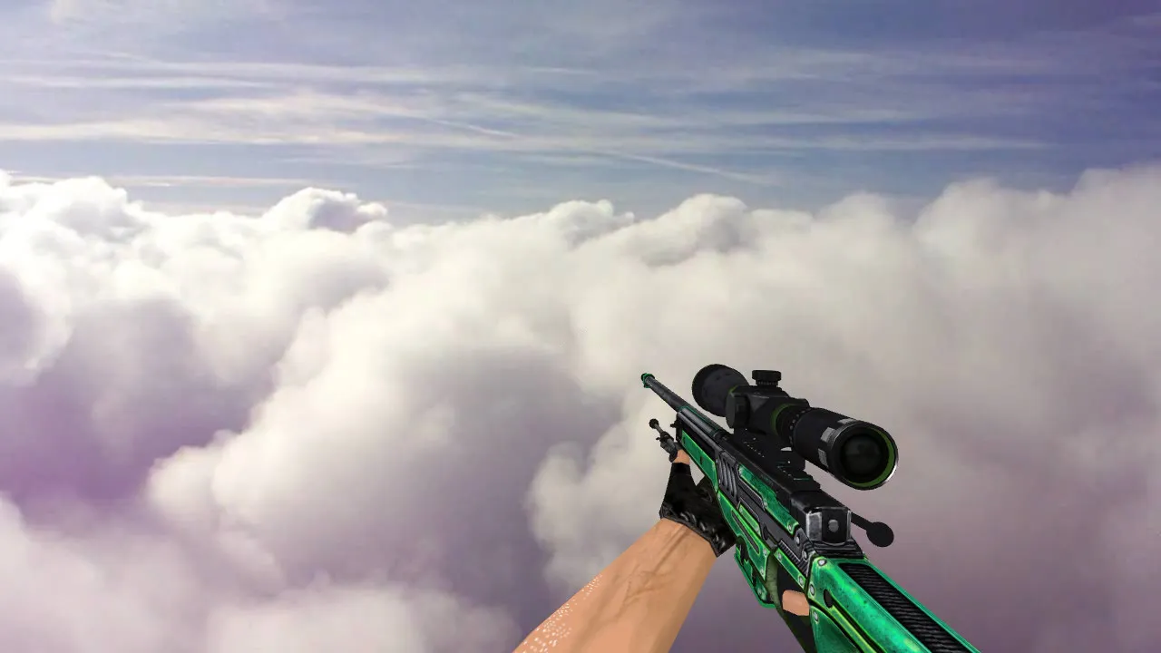 AWP Viper Strike Model for Counter-Strike 1.6 - HD Custom Weapon Skin - screenshot 3