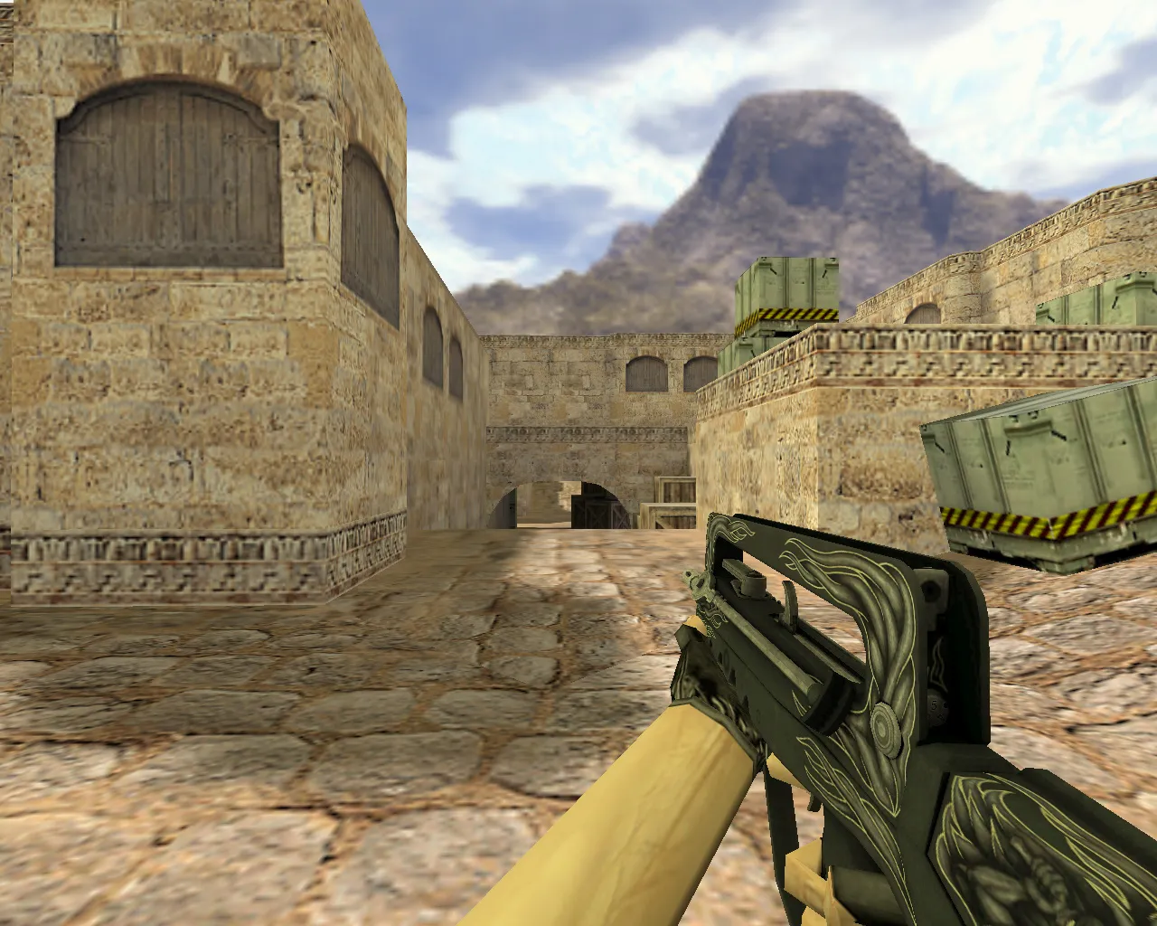 Genie Famas Model for CS 1.6 - HD Weapon Replacement with Custom Sounds - screenshot 1