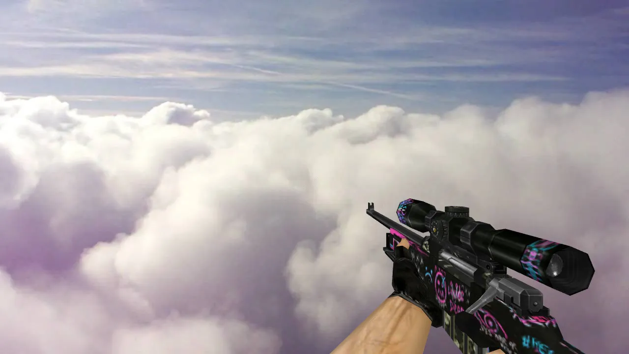 AWP Feverish Dreams Standard Model for CS 1.6 - HD Textures and Custom Sounds - screenshot 1