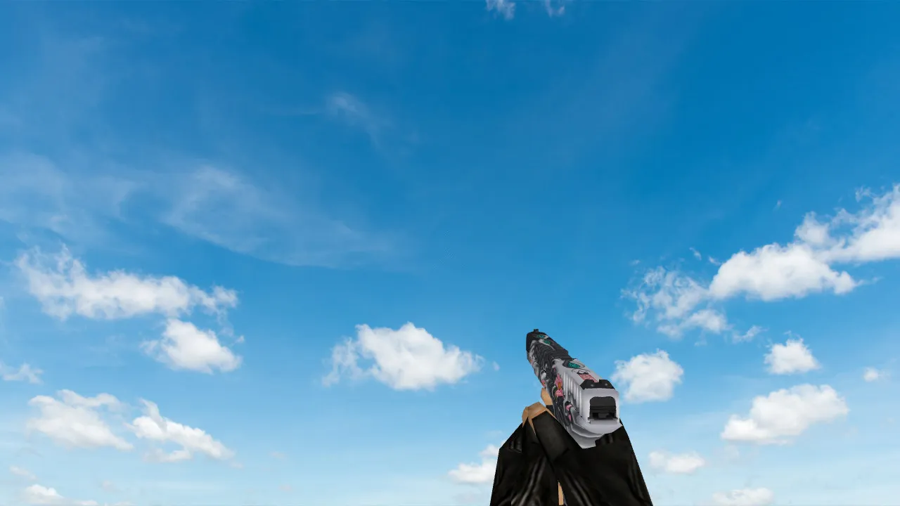 Glock Water Eclipse Model for CS 1.6 - Custom Textures and Animations - screenshot 3
