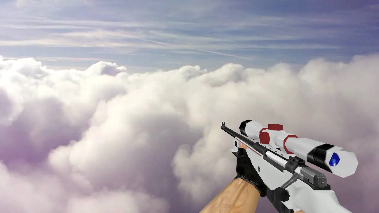 Default AWP Ohka Model for CS 1.6 - Enhanced Sniper Rifle Mod - screenshot 1
