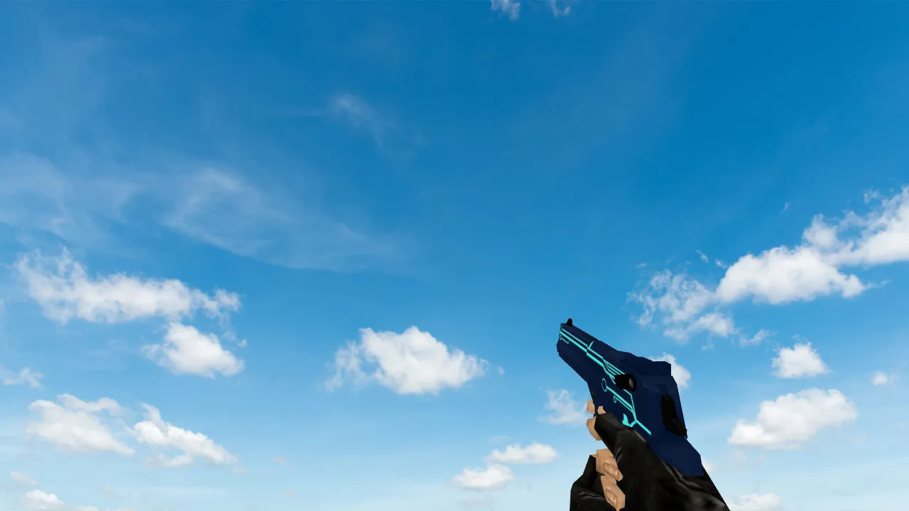 Circuit Board Deagle Model for CS 1.6 - HD Textures & Sounds - screenshot 1