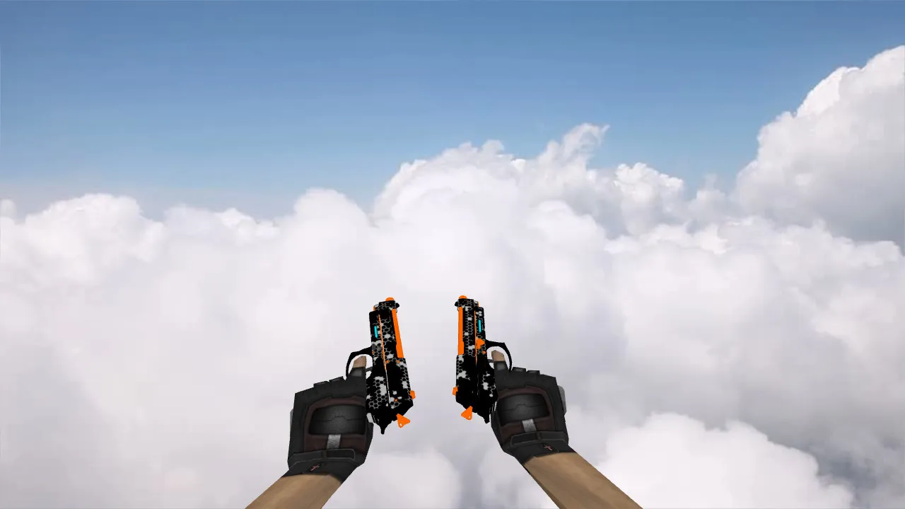 Dual Berettas Next Technology Model for CS 1.6 - Detailed Weapon Upgrade - screenshot 2