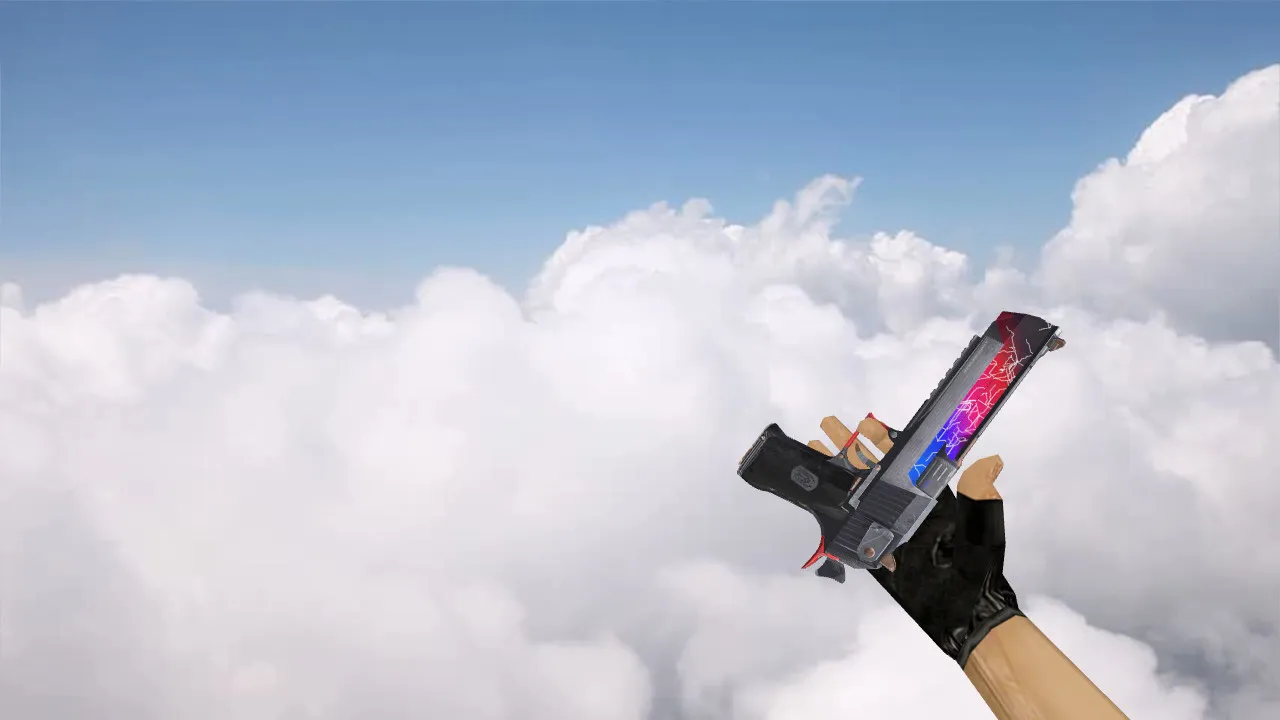 Deagle Overcharged Red Model for CS 1.6 - Upgrade Your Pistol Style - screenshot 1