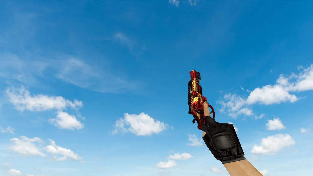 R8 Revolver Dragon Soul Deagle Model for CS 1.6 - Crisp Detail and Tactical Look - screenshot 2