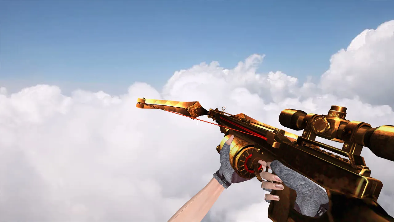 Bronze Crossbar G3SG1 Model for Counter-Strike 1.6 - Unique Weapon Design - screenshot 2