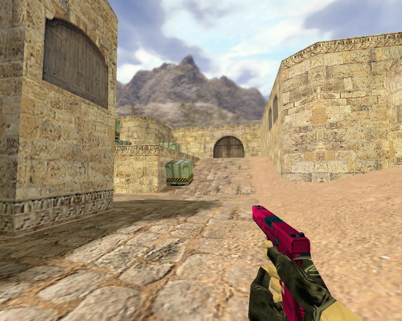 Glock Glamour Model for CS 1.6: HD Textures, Custom Sounds, and Inspect Animations - screenshot 1