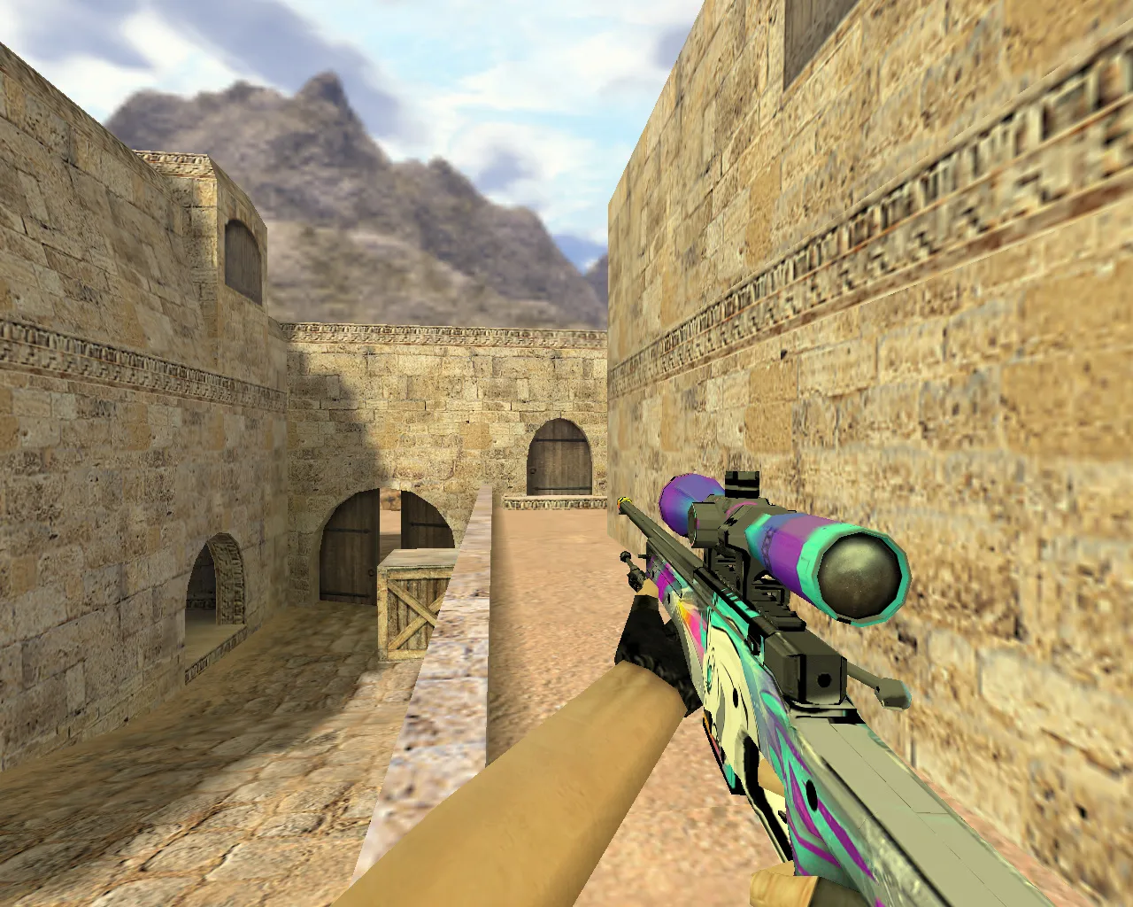 AWP Unicorn Model for CS 1.6: Custom Skin with HD Textures and Animations - screenshot 3