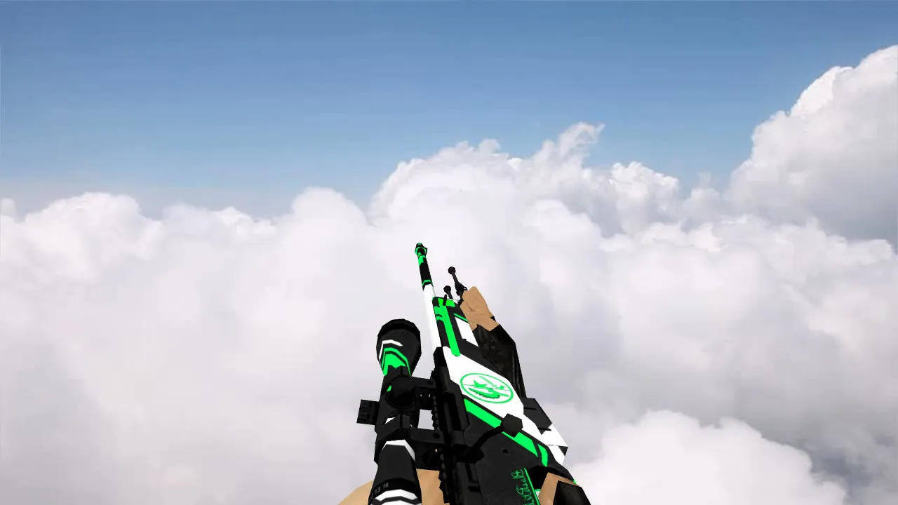 AWP Sport Shot Model for CS 1.6: Detailed Weapon Customization - screenshot 2